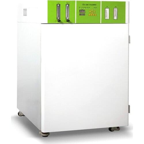 CO2 Incubator 80L Lab Carbon Dioxide Cell Incubator Stainless Steel Chamber 40*40*50cm Air Jacket CO2 Range 0~20