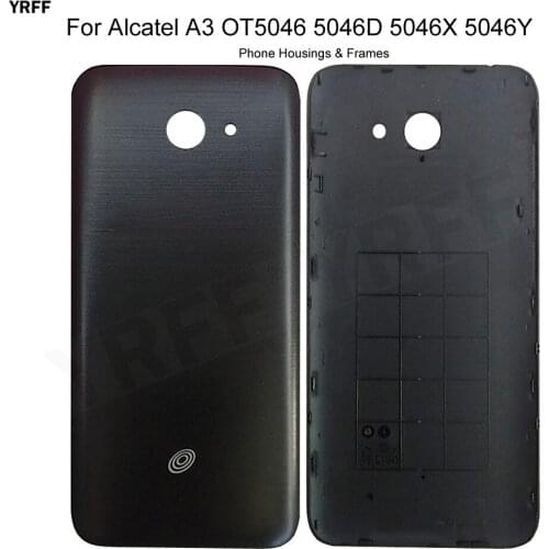 5046 Phone Housings Frames For Alcatel A3 OT5046 5046D 5046X 5046Y Battery Back Cover Door Housing Case