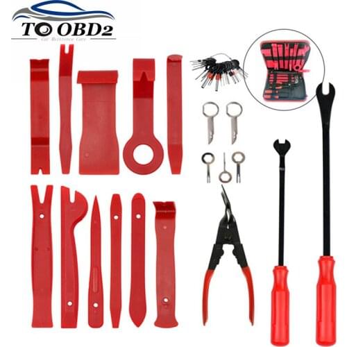 Car Disassembly Hand Tool Kit Car Interior Pry Tool Kit Car Radio Installer Tools Door Clip Trim Panel Dashboard Removal Tool