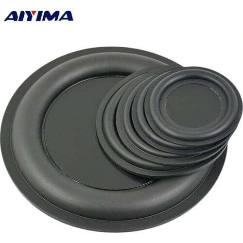 AIYIMA 2Pcs Audio Bass Diaphragm Passive Radiator Speaker Repair Parts 67/75/85/95/160mm DIY Home Theater Speaker Accessories