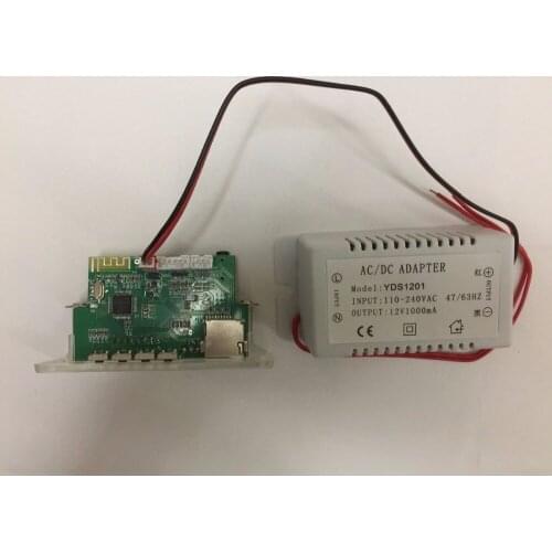 12V / 1A adapter Module Bluetooth phone APE decoding board WAV, WMA and bluetooth MP3 decoding board nondestructive MP3 decoder