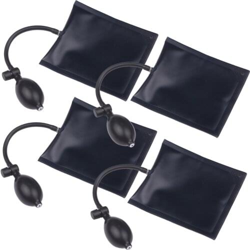 4 Pack Air Wedge Bag Tool Air Shim Inflatable Pry Bar Leveling Tool Max Load 353 Pounds Shim Bag for Metal Air Inlet Valve