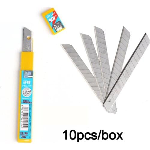 SDI 60 Degree High Carbon Steel Knife Replacement Blade 9mm 10 Blades/Pack SDI-1403