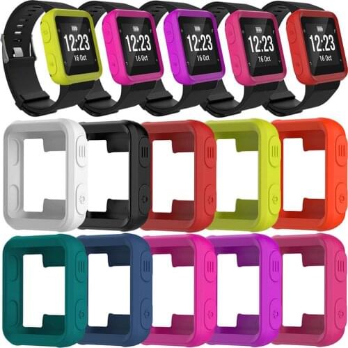 Silicone Skin Case Cover For Garmin Forerunner 35 Approach S20 Sport Watch