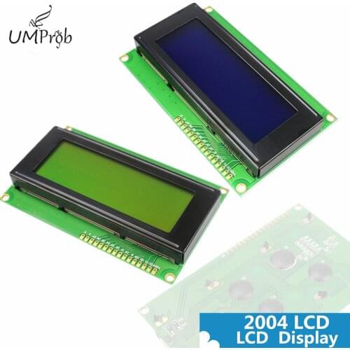 Smart Electronics LCD Module Display Monitor LCD2004 2004 20*4 20X4 5V Character Blue/Green Backlight Screen