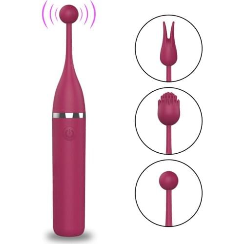 10 Modes High Frequency Vibrators Sex Toys for Women 3 Heads Clit Nipple Vibrator Female Masturbator G Spot Clitoris Stimulator