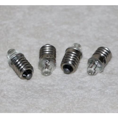 2.2V 0.25A 9.5*22mm E10 Miniature Lens Lamp Bulb Light