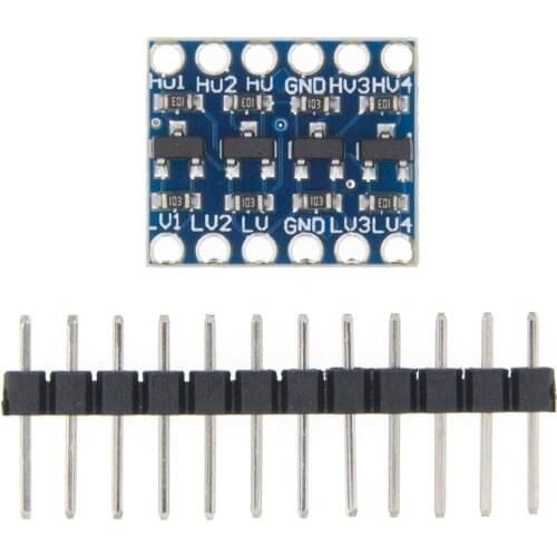 10pcs 4 channel IIC I2C Logic Level Converter Bi-Directional Module 5V to 3.3V