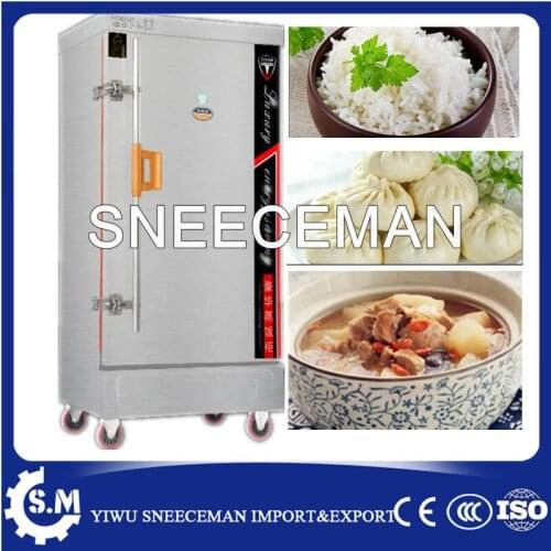 8trays food cook rice steamed bread steam steamer machine