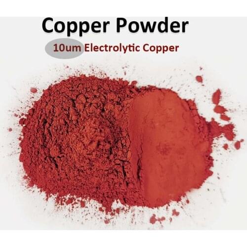 99.99% Pure Ultrafine Copper Powder Cu 5N ResearchElement Metal Electrolytic Copper 10um