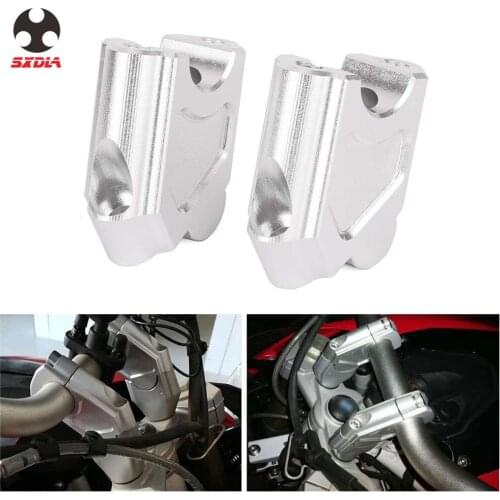 Motorcycle Accessories CNC Aluminum Handlebar Riser Mount Clamp For BMW F700GS 2013-2017 F650GS 2008-2017 F 700GS 650GS