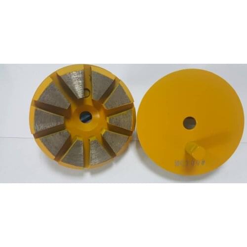 Metal Bond Diamond Tools 3" 10 Segments 30 Grit Medium