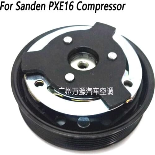 Automotive air conditioning compressor electromagnetic clutch pulley bearing magnetic FOR VW Sagitar PXE16 PV6