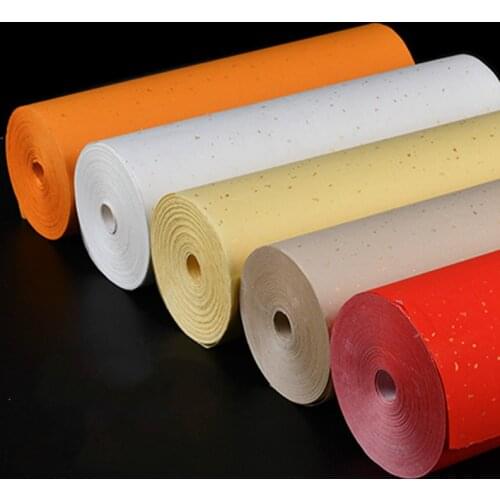 20m 50m 100m Rice Paper Chinese Calligraphy Brush Ink Writing Xuan Paper for Calligraphy Brush Writing Rijstpapier Craft Supply