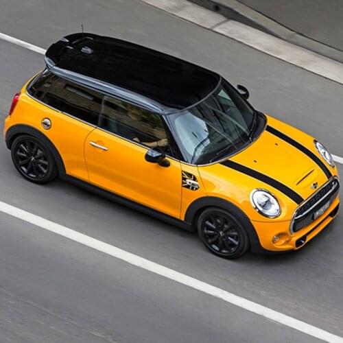 Car Fender decoration Sticker JCW style Modification For BMW MINI COOPER S ONE+ F55 F56 Car accessories exterior decals styling