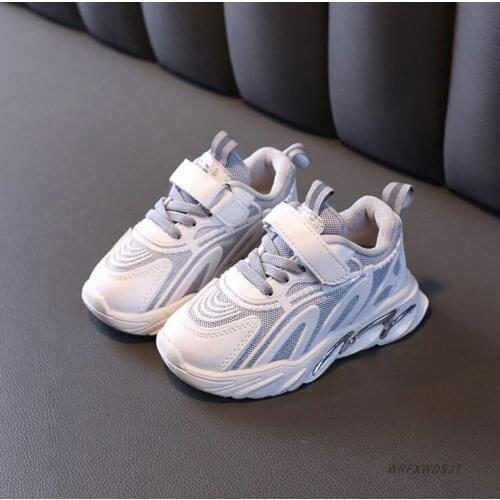 2021 Autumn Children Shoes Boys Girls Sport Shoes Fashion Breathable Comfortable Light Non-slip Outdoor Kids Sneakers