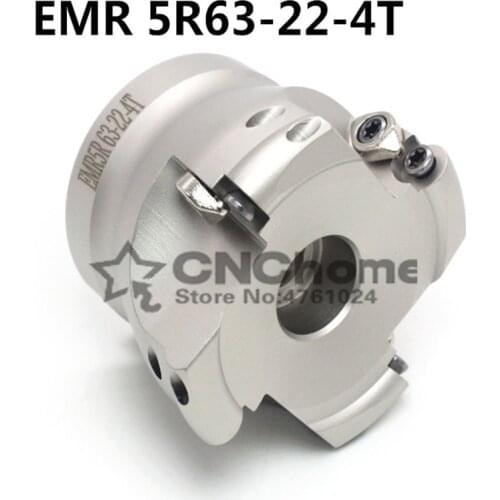 EMR5R 63-22-4T face mill milling cutter cnc milling tools for round inserts type R5 RPMW1003