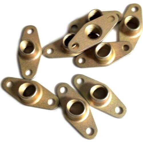 1Pc GB/T 930 GB930 Two Lug Self-Locking Nuts Screw Sleeve Nut Turn Buckle Muff Flat Round Nut for Drone Aircraft Model Parts