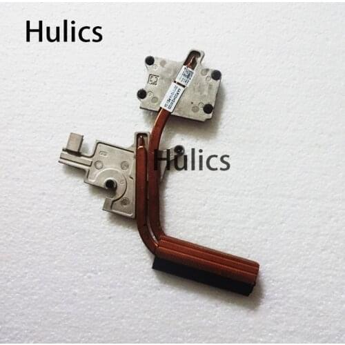 Hulics Original Laptop heatsink cooling fan cpu cooler For DELL 3750 V3750 N7110 heatsink 8PX81 08PX81 CN-08PX81 G8K4H 0G8K4H