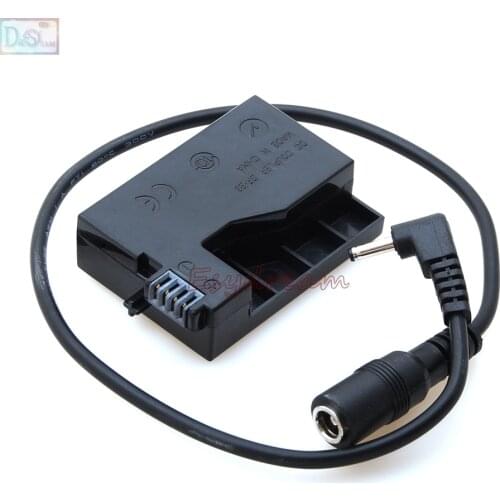 LP-E8 Dummy Battery Pack External Portable DC Coupler Connector replace DR-E8 for Canon EOS 700D 650D 600D 550D T5i T4i T3i T2i