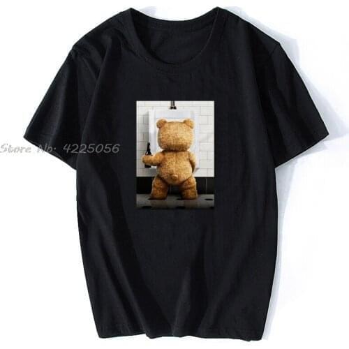 T-Shirt Ted Bong Cult Fun Funny Movie Stoner Kiffer Bier Beer Thunderbuddies Print Fashion Men Cotton Tshirt Tees Streetwear