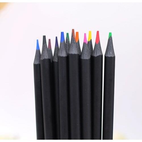 120pcs/10sets 12 Colors Plastic Colored Pencils Set Color Pencils for Kids Drawing Graffiti School Stationery Supplies Artist