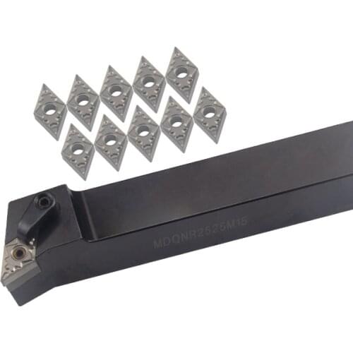 MDQNR/L MDQNL2020M1504 MDQNR2525M1504 MDQNL3232P1506 External Turning Tool Holder DNMG15 Carbide Inserts Lathe Cutting Tools Set