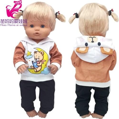 Nenuco Clothes Ropa Y Su Hermanita 40cm Reborn Baby Dolls Coat Children Girl Birthday Girls Gifts