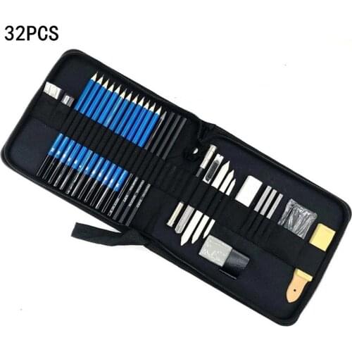 Professional Drawing Sketching Pencils Set, 32pcs Drawing Pencils and Sketch Kit, Artist Kit Professional Sketch Pencils Set