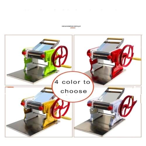 Stainless Steel Manual Noodle Maker Hand Operated Spaghetti Pasta Cutter pressing machine manual dumpling wonton machine