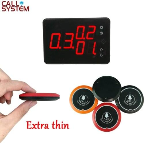 Restaurant Waiter Calling System Wireless Guest Buzzer Pagers 1 host receiver 20 Call Transmitters