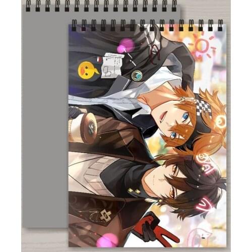 A4 sketch paper coil notebook for art students Painting blank paper student hand-painted book game genshin impact notebook