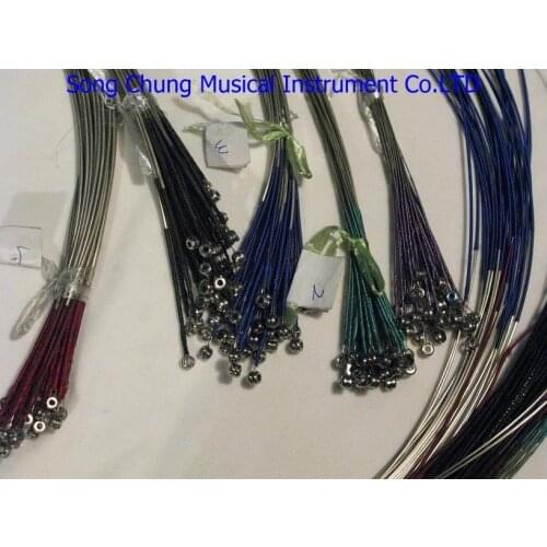 10sets stainless steel cello 5 strings 3/4-4/4,cello strings