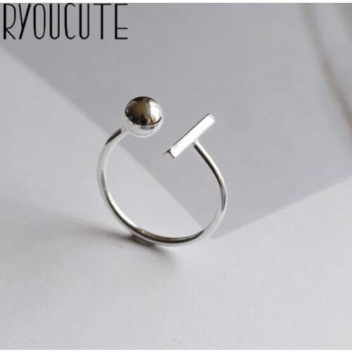 Original Design Popular Ball Lines Finger Ring Simple Rings for Women Wedding Engagement Jewelry Gifts