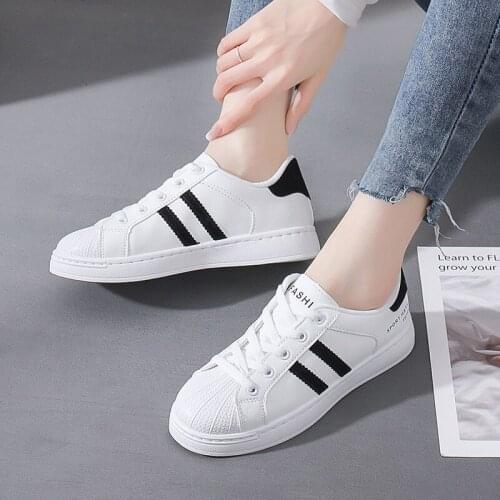 Womens Shoes 2021 Spring and Summer New Fashion Womens Low-top Casual Womens Shoes Breathable Flat Shoes Womens Sneakers 6