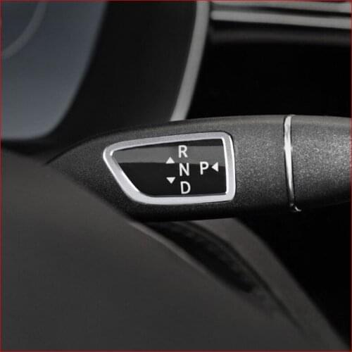 2pcs/set SEEYULE Car Wiper Gear Control Switch Decoration Sequin Trim Cover Refit Styling Accessories for Tesla Model S Model X