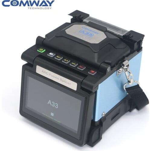 DHL Free Shipping Comway A3 Smart ARC fusion splicer A3 touch screen FTTH FTTX Welding Machine Fusionadora de fusion