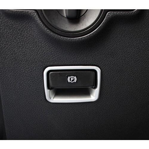 For Mercedes-Benz Vito (W447) 2014 2015 2016 2017 2018 Matt Accessories Interior Electronic Handbrake Cover Trim 1pcs