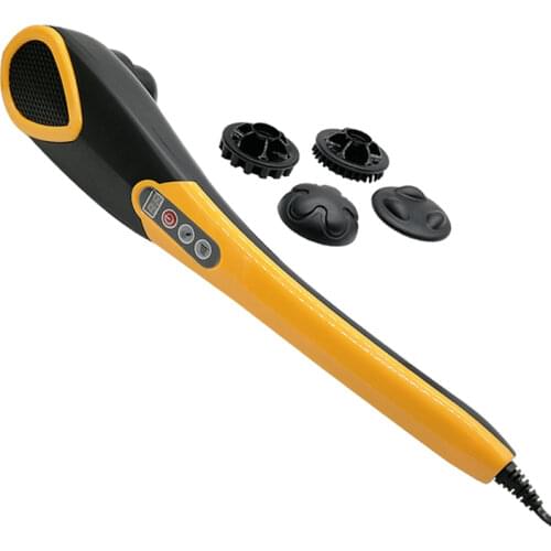 Electric Massager Stick for Waist Neck Arm Back Abdomen Thigh Calf Massage