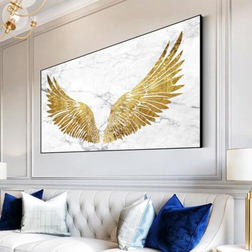 Picture Wall art canvas paintingposters and prints the powerful feathers home decoration painting art print on canvas No Frame