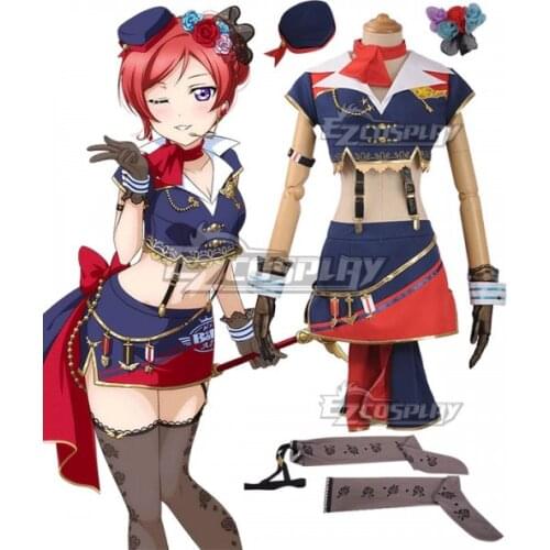 Love Live! Lovelive! Transformed Sky Maki Nishikino Party Festival Dress Halloween Party Girls Adult Dress Cosplay Costume E001