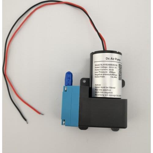3 bar high pressure mini air pump brushless motor 18L/Min dc diaphragm vacuum pump max negative pressure 83kpa