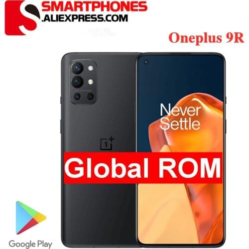 OnePlus 9R Qualcomm Snapdragon™ 870 5G Smartphone NFC 6.55 Inch AMOLED 120Hz Pupil Screen 65W Warp Charge 4500mAh 48MP Camera