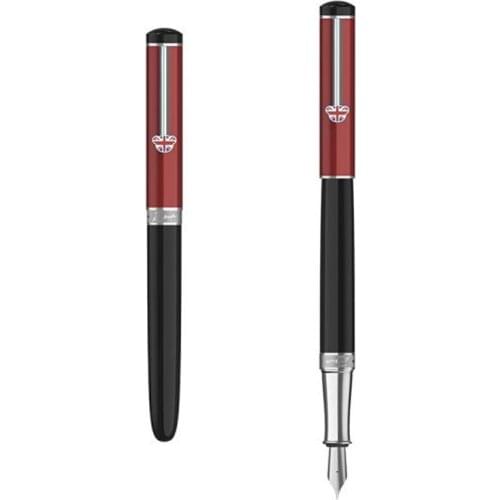 Picasso 921 Red Metal Fountain Pen Teddy Pimio British Series Iridium Top Quality Writing Gift Pen For Business Office & School