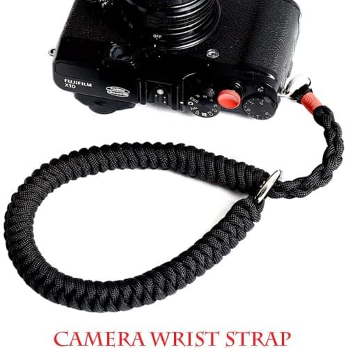 Hand-Woven Camera Wrist Strap Suitable For Fuji Sony Leica Olympus Micro-Single Polaroid Rangefinder Digital Camera Wrist Strap