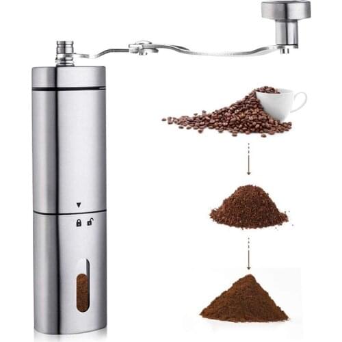Manual Coffee Grinder Portable Coffee Bean mill Mini Stainless Steel Adjustable Coffeeware Timemore Espresso Machine Cofe Tools