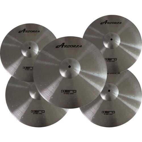 Arborea hero series 14'hihat+16'crash+18'crash+20'ride cymbal for drummer handmade cymbal