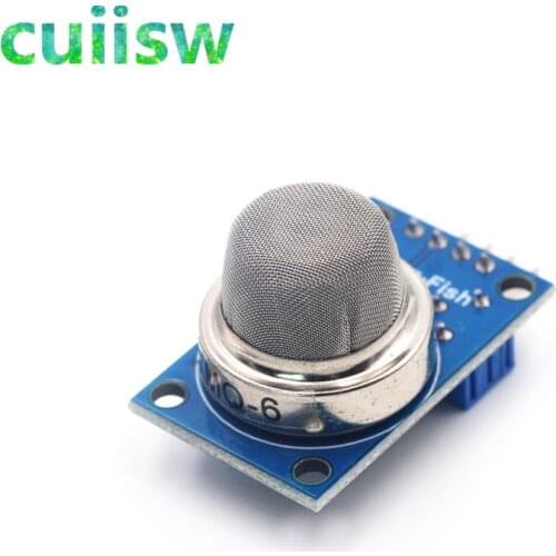 10PCS MQ-6 MQ6 LPG Gas Sensor Module Liquefied Propane Iso-butane Butane Combustible Gas Detection Sensor MQ 6