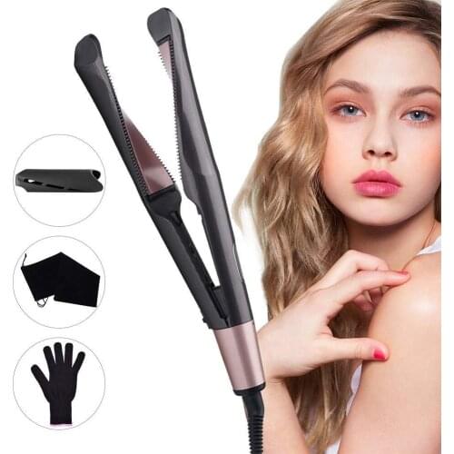 2 in 1 Hair Curler Twist Hair Straightener Professional Hair Curling Iron Roller Hair Waver Salon Curly Iron Curlers Hair Styler