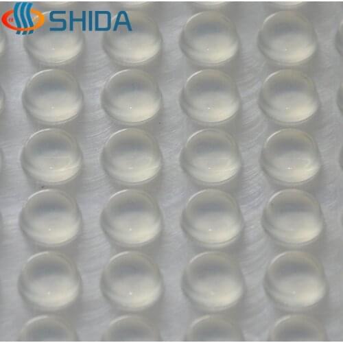 256 PCS 12mm x 7mm Transparent anti slip 3M self-adhesive Silicone rubber feet pads plastic bumper damper shock absorber